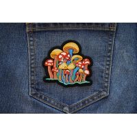 Magical Mushrooms Patch Embroidered