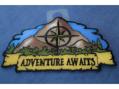 Adventure Awaits Hiker Patch