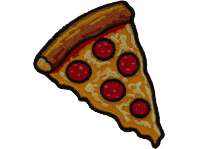 Pizza Slice Iron on Patch