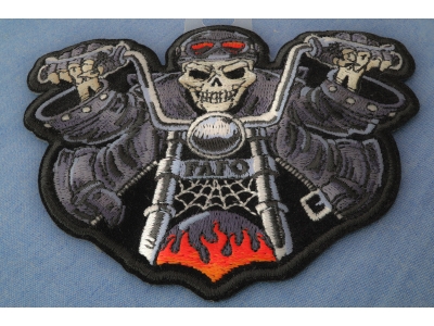 Skeleton Rider Patch