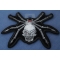 Skull Spider Patch diagonal view