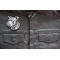 Sweet Pitbull Patch shown on leather vest