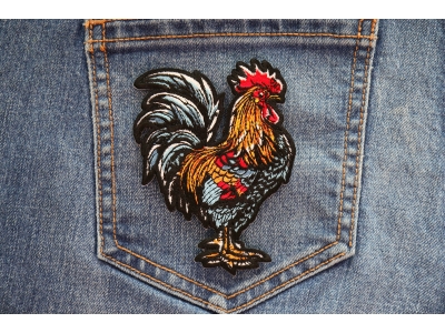 Rooster Cock Patch