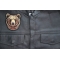 Bear Head Patch shown on leather vest