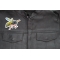 Wasp Patch shown on leather vest