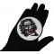 Joker Laughing Patch shown on hand for size comparison