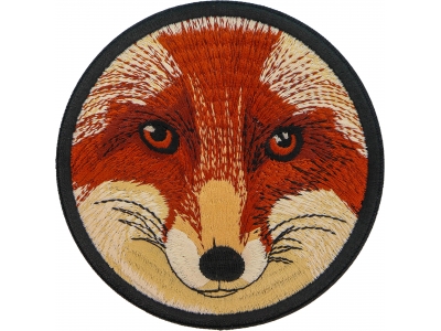 Fox Stare Round Patch