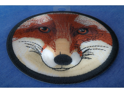 Fox Stare Round Patch