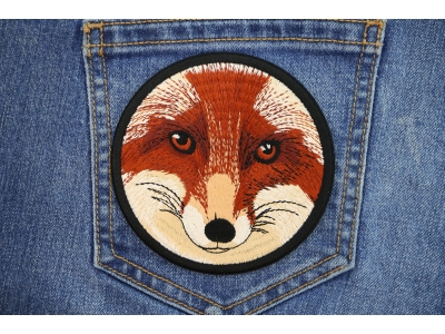 Fox Stare Round Patch