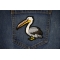 Pelican Patch shown on jeans