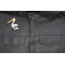 Pelican Patch shown on leather vest