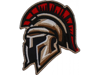 Spartan Helmet Patch