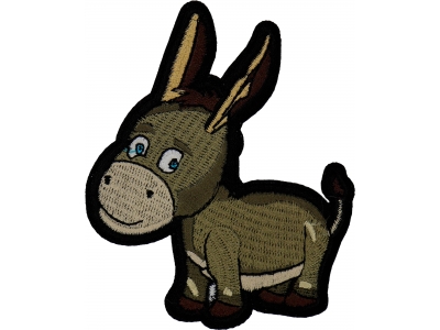 Cute Baby Donkey Patch