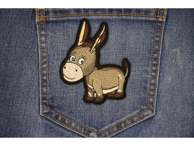 Cute Baby Donkey Patch