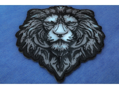 Silver Lion Patch