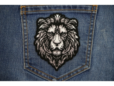 Silver Lion Patch