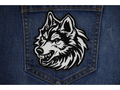 Tribal Wolf Decal Patch