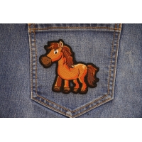 Cartoon Horse Patch Cartoon Horse Patch