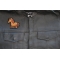 Cartoon Horse Patch shown on leather vest