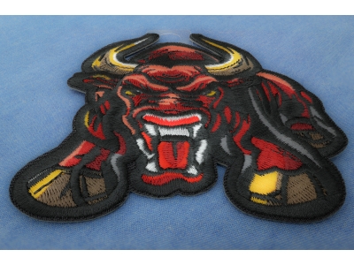 Bull Charging Patch