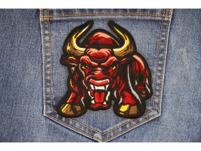 Bull Charging Patch