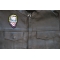 Hello Joker Patch shown on leather vest