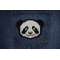 Panda Bear Patch shown on jeans