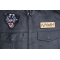 Vicious Jaguar Patch shown on leather vest
