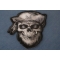 Dead Pirate Skull Patch diagonal view