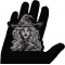 Wicked Witch Patch shown on hand for size comparison
