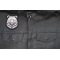 Bear Stare Patch shown on leather vest