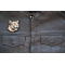 Vicious Cougar Patch shown on leather vest