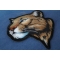 Thinking Mountain Lion Patch diagonal view
