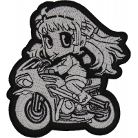 Little Girl Biker Patch