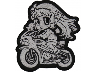 Little Girl Biker Patch
