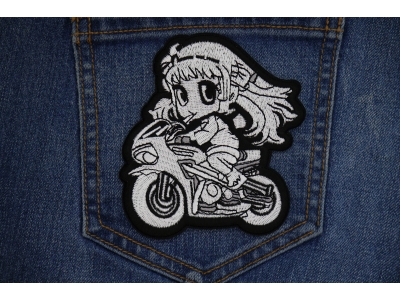 Little Girl Biker Patch
