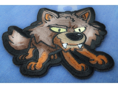 Baby Cartoon Wolf Patch