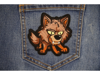Baby Cartoon Wolf Patch