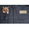 Mountain Lion Patch shown on leather vest