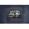 Ambulance Patch shown on jeans