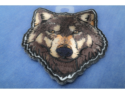 Staring Wolf Patch