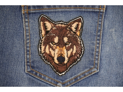 Staring Wolf Patch