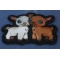 Baby Goats Patch diagonal view