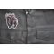 Bull Patch shown on leather vest