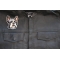 French Bulldog Patch shown on leather vest