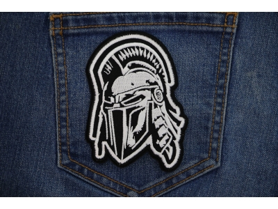 Spartan Helmet Patch