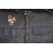 Chicken Patch shown on leather vest