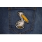 Pelican Patch shown on jeans