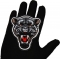 Jaguar Snarling Patch shown on hand for size comparison