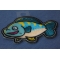 Cute Fish Patch diagonal view